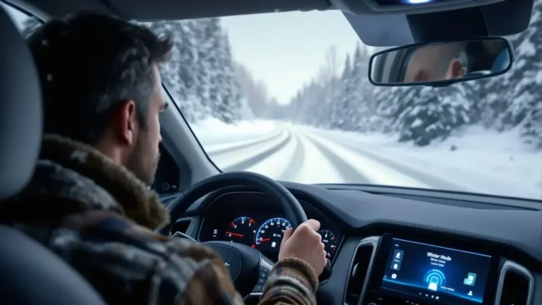 Sneeuw en ijzel: deze weinig bekende knop verbetert sterk de wegligging onder winterse omstandigheden