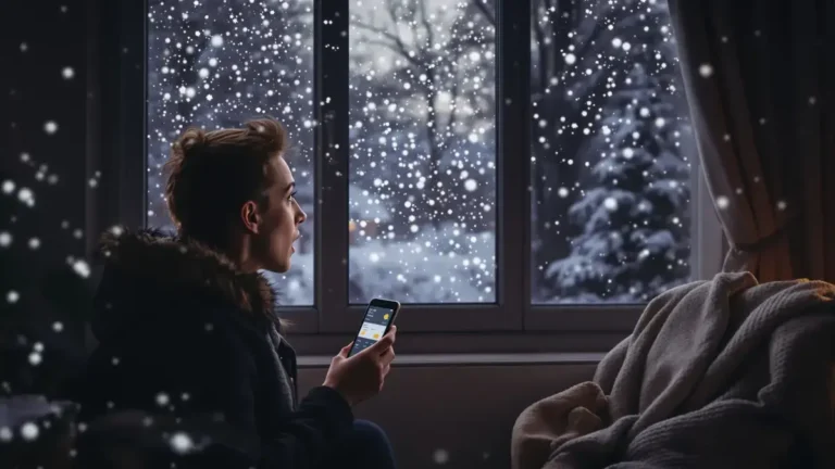 De voor vanavond voorspelde sneeuwval kan zelfs de meest doorgewinterde weerdiensten verrassen