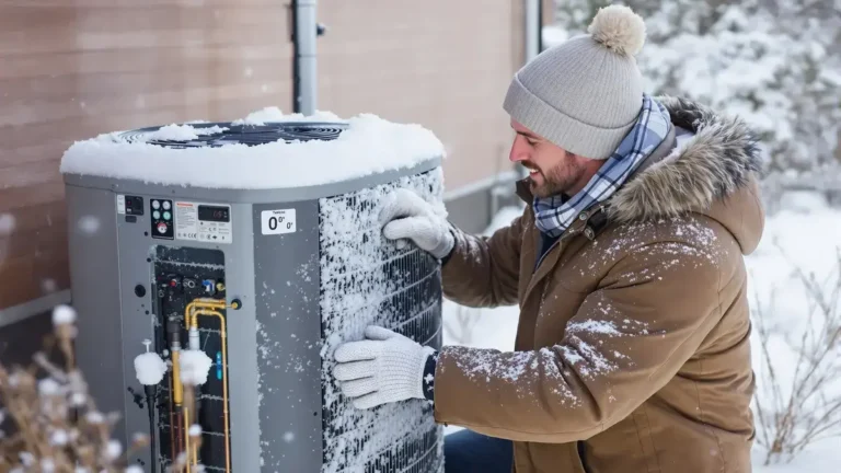 Vanaf welke temperatuur wordt een warmtepomp minder efficiënt?