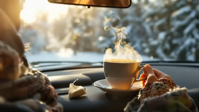 Waarom een eenvoudig theezakje in de auto bij koud weer echt de lucht verandert