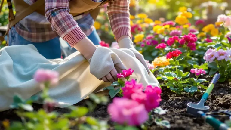 Die vergeten handeling beschermt de geraniums tegen vorst en verklaart hun spectaculaire heropleving in het voorjaar