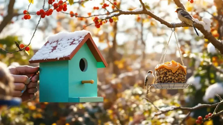 Vogelhuisje: een kleine aanpassing om deze winter vogels aan te trekken