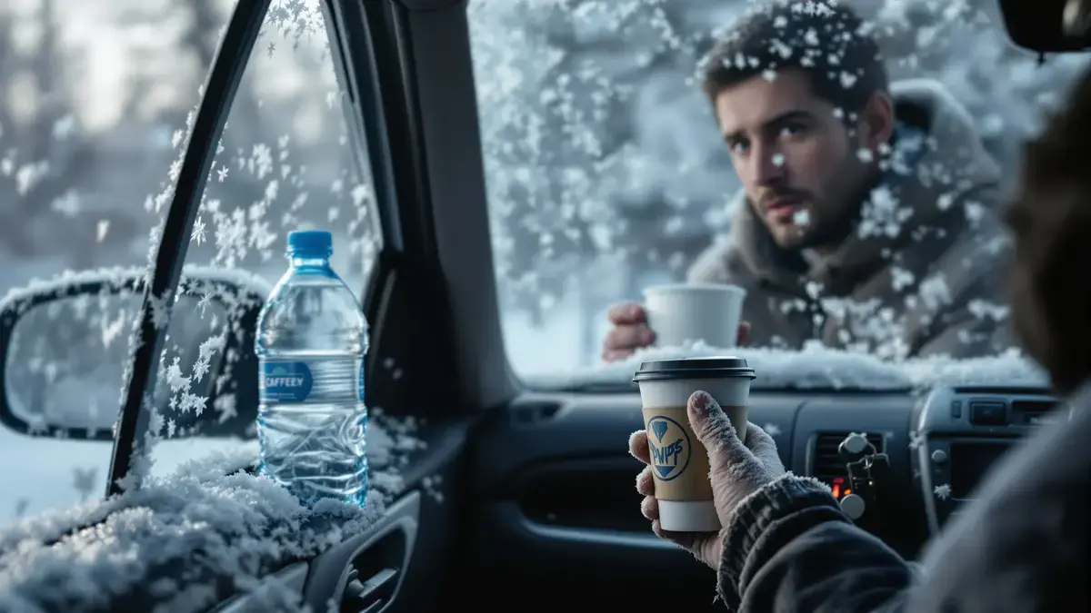 Bij strenge vorst kunnen deze in de auto achtergelaten voorwerpen voor nare verrassingen zorgen
