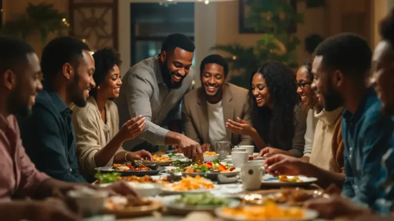 Degenen die wachten tot iedereen is bediend voordat ze gaan eten, delen eigenschappen die diep in hun opvoeding verankerd zijn