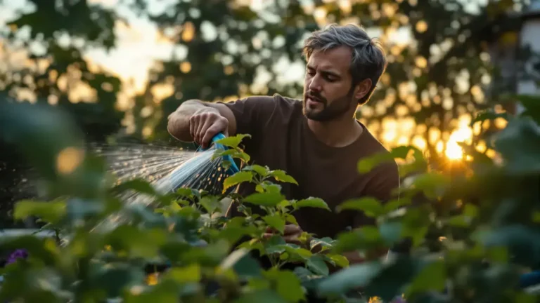 Waarom het ’s avonds water geven aan je planten ernstige schade kan toebrengen