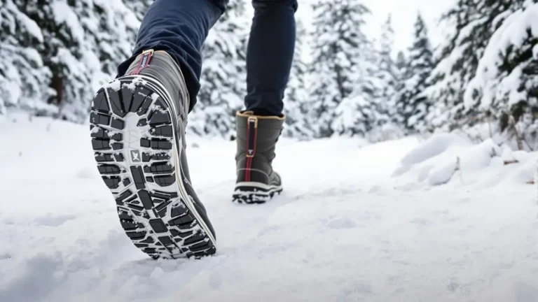 Wandelen in de winter zonder uit te glijden: eenvoudige tips om schoenzolen slipvast te maken