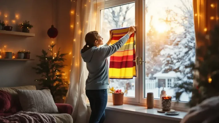 Met slechts één handdoek verhoogt deze wintertip de temperatuur met enkele graden zonder verwarming