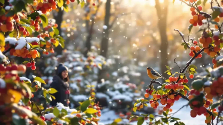 Deze wintervrucht trekt roodborstjes het hele seizoen aan en verandert een tuin in een permanent toevluchtsoord