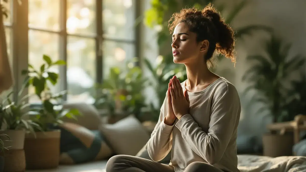 Midden in een angstaanval werkt deze ademhalingsoefening uit yoga binnen enkele seconden in op het zenuwstelsel