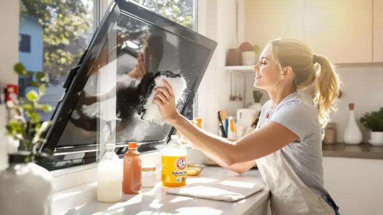 Zwartgeblakerde haardruit: dit vergeten trucje uit het keukenkastje maakt hem in recordtijd schoon