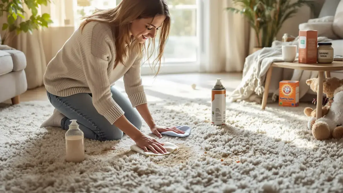 Deze 5 eenvoudige tips maken je tapijt vlekkeloos zonder commerciële schoonmaakmiddelen