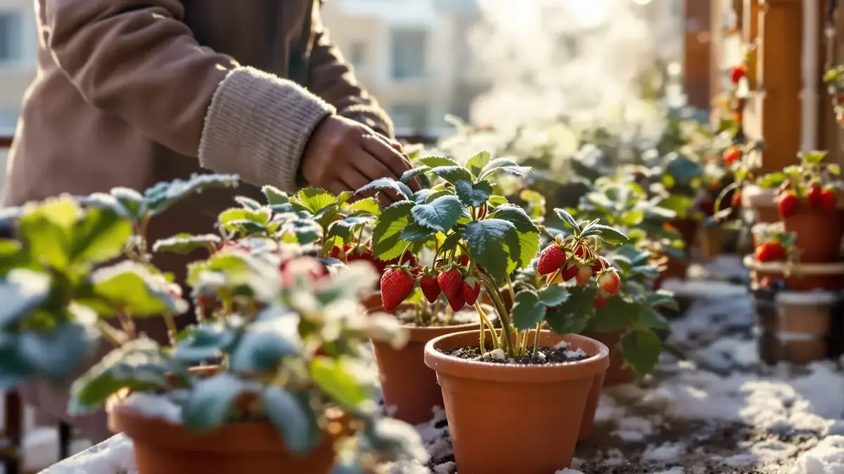 Aardbeienplanten: als je al in juni zelfgekweekte aardbeien wilt, doe dan snel deze eenvoudige handeling voor het einde van de winter
