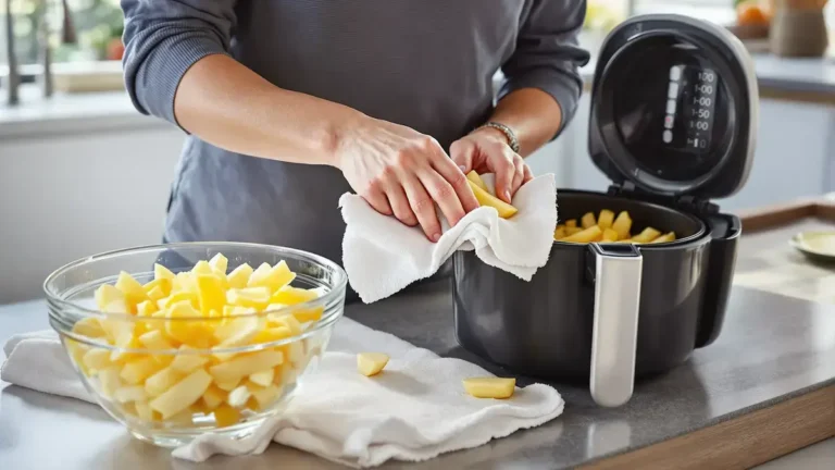 Deze truc met heet water maakt je Airfryer frietjes perfect krokant