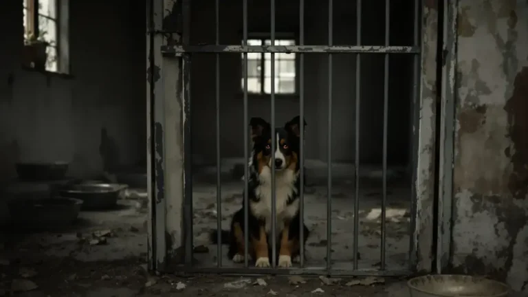 Deze Australische herder doorstaat een week van eenzaamheid een realiteit die door te veel baasjes wordt genegeerd