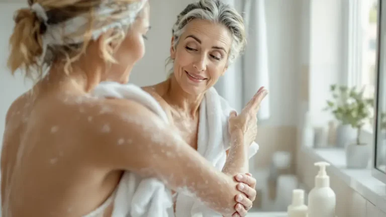 Dermatologen zijn het erover eens: na je 55ste slechts drie keer per week douchen is niet onschuldig, omdat het huidproblemen en vaak onderschatte ongemakken kan bevorderen.