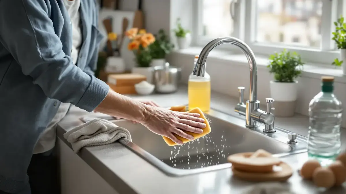 Doffe roestvrijstalen gootsteen: deze 5 oma-tips van 0 € voor een verbluffend spiegelend effect dat je nog niet kent