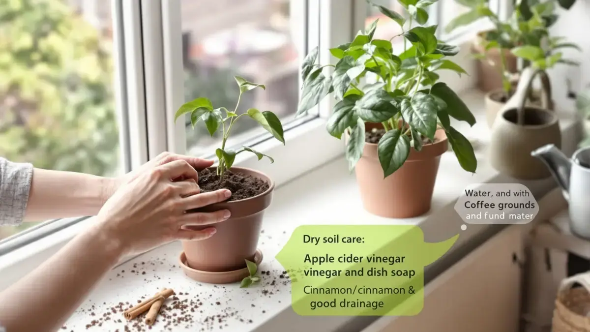 5 effectieve huismiddeltjes om rouwvliegjes te bestrijden en je planten te beschermen