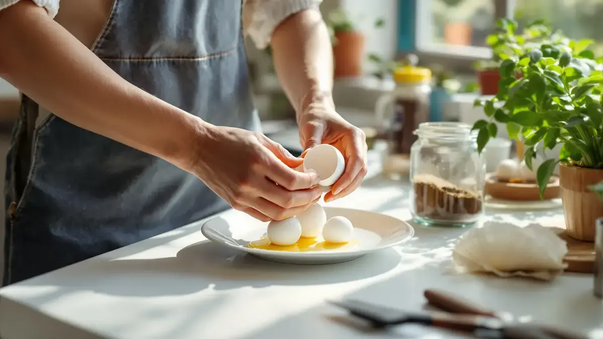 Gooi eischalen en koffiedik niet weg ze vormen een voordelige en effectieve meststof voor uw tuin