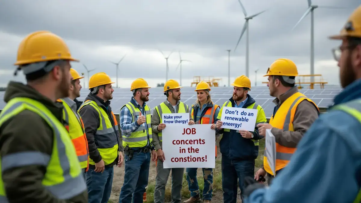 Experts zijn het eens: het energieplan voor hernieuwbare energie roept sociale bezorgdheden op die vaak worden onderschat en de vooruitgang kunnen verstoren