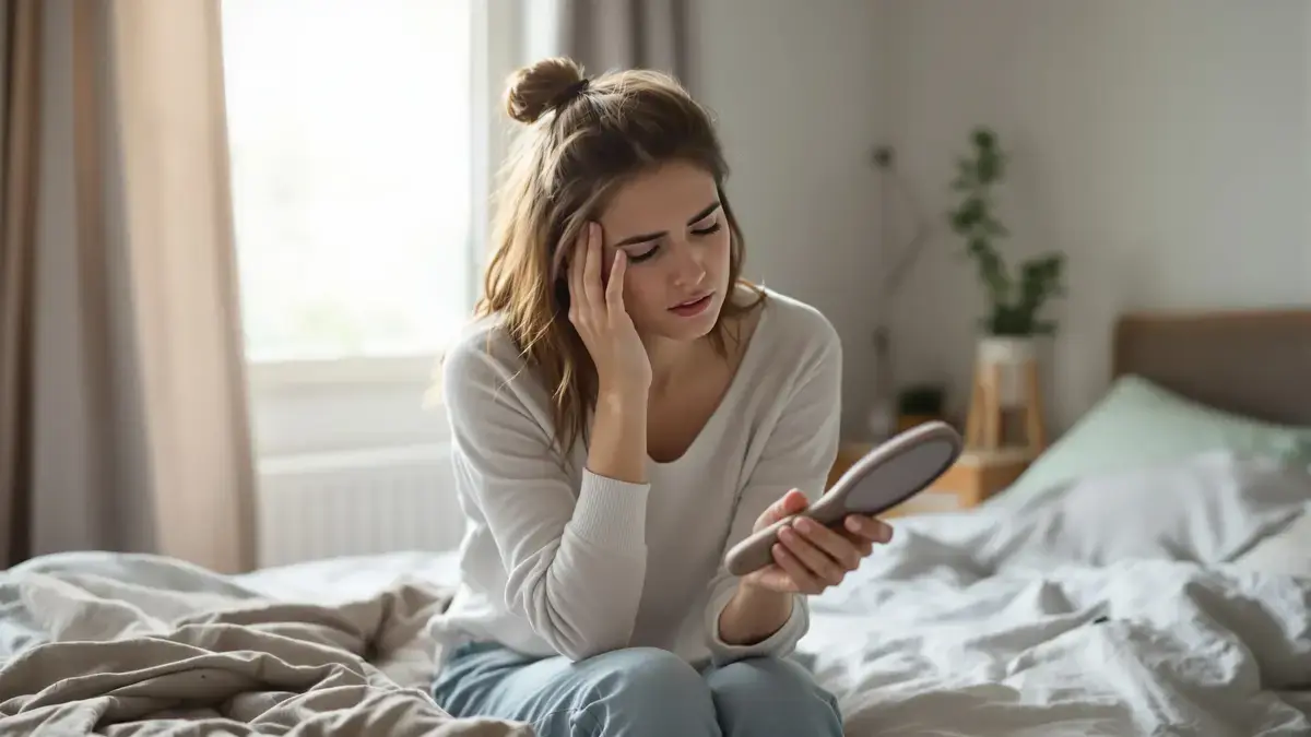 Experts waarschuwen: wie signalen zoals migraine of haaruitval negeert onderschat mogelijk zijn stress volgens specialisten