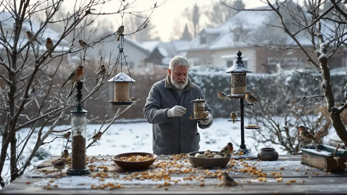Deze 8 fouten die je niet moet maken bij het voeren van vogels in de winter