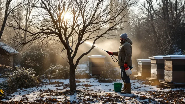 Deskundigen waarschuwen: het gebruik van deze winterolie op uw fruitbomen vóór februari kan plagen bestrijden maar het lokale ecosysteem verstoren