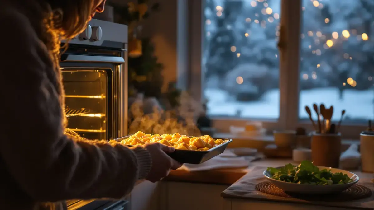 Deze gevulde aardappelen met champignons en kruiden, klaar in 15 minuten, geven een smakelijke toets aan uw wintermaaltijden