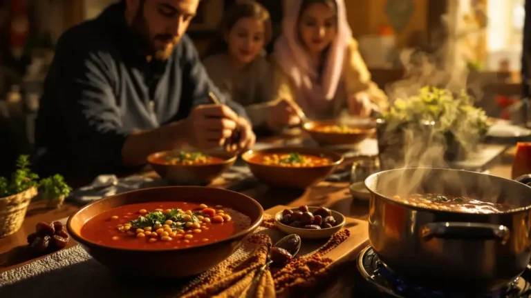 Ontdek het harira-recept van Choumicha, een hartverwarmende Marokkaanse soep boordevol smaak