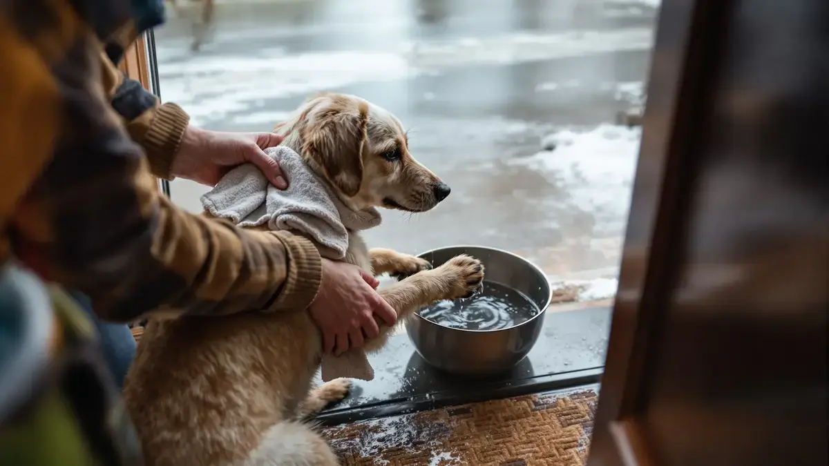 Deskundigen zijn het eens: de poten van je hond schoonmaken na een stadswandeling is niet alleen hygiëne, het voorkomt infecties en allergieën