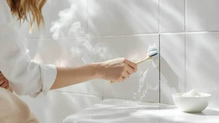 Dit huisgemaakt mengsel met 4 ingrediënten onthult een snelle oplossing voor zwarte voegen in de badkamer die velen negeren