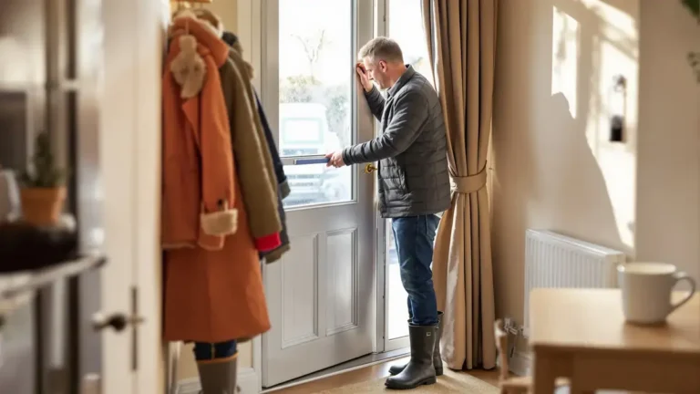 Het verbeteren van de isolatie van de voordeur helpt de warmte effectief binnen te houden