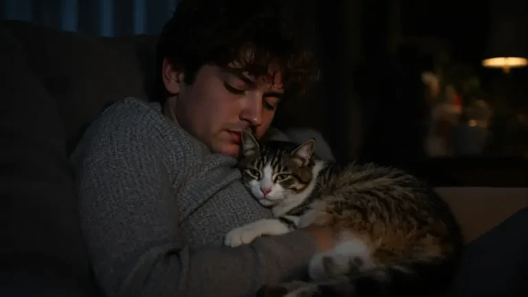 Uw kat voelt emoties aan die u niet opmerkt, een vaak onderschatte band tussen u en uw kat.