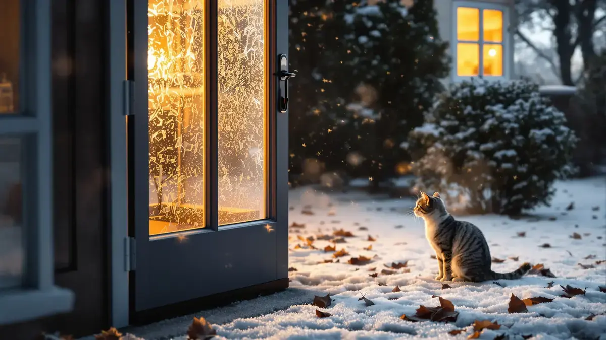 Hoe lang kan een kat in de winter buiten blijven?