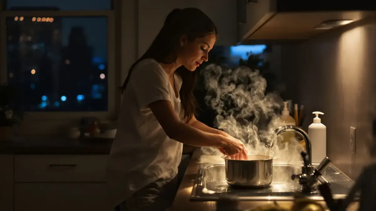 Experts zijn het erover eens dat mensen die elke avond hun keuken schoonmaken signalen van angst kunnen negeren en andere psychologische problemen over het hoofd kunnen zien