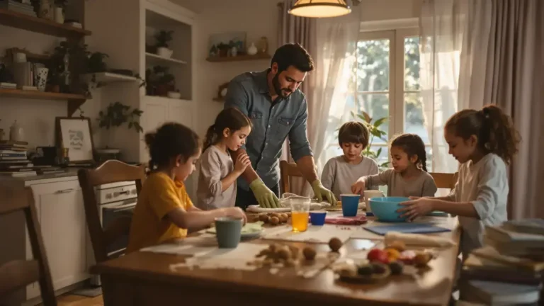 Kinderen betrekken bij huishoudelijke taken een onderschat idee dat de gezinsdynamiek verandert