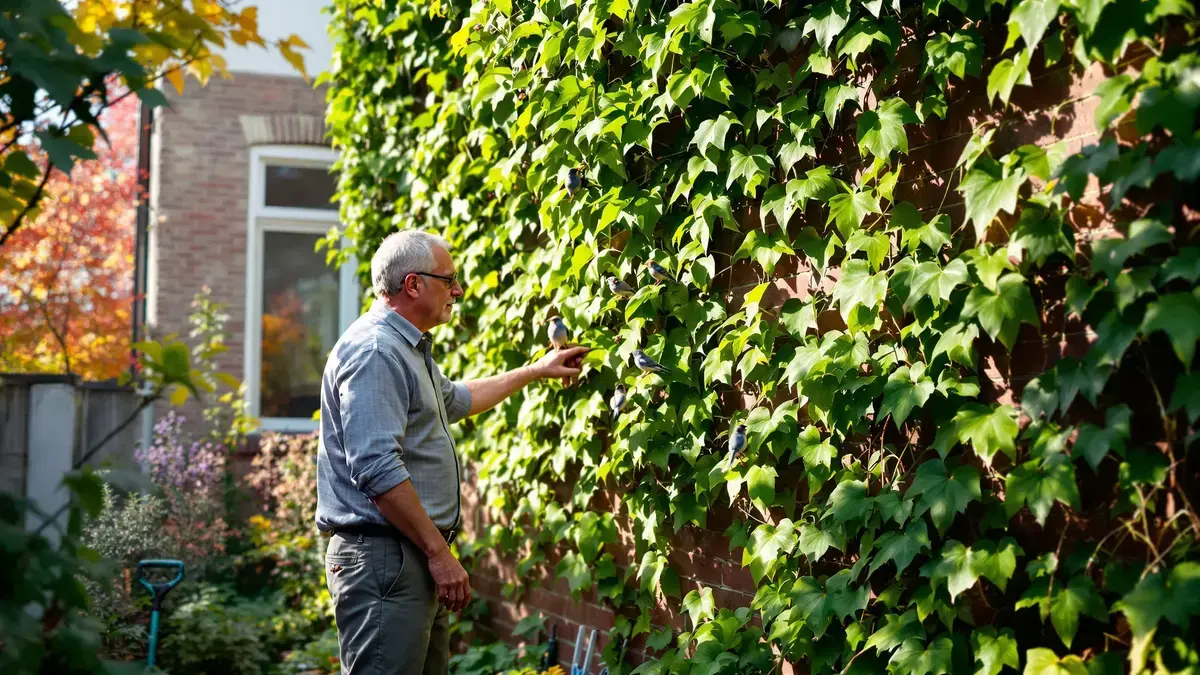 De klimop die we op onze muren haten kan uw huis ongemerkt beschermen