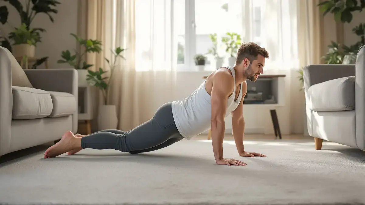 De krokodillenloop, een vergeten oefening die buik en armen transformeert zonder zichtbare inspanning