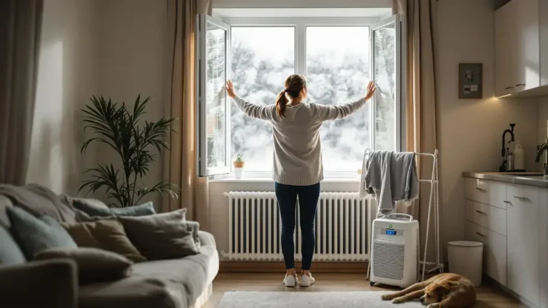 Dit is waarom de lucht in uw huis in de winter vervuild kan raken en hoe u dit eenvoudig kunt verhelpen