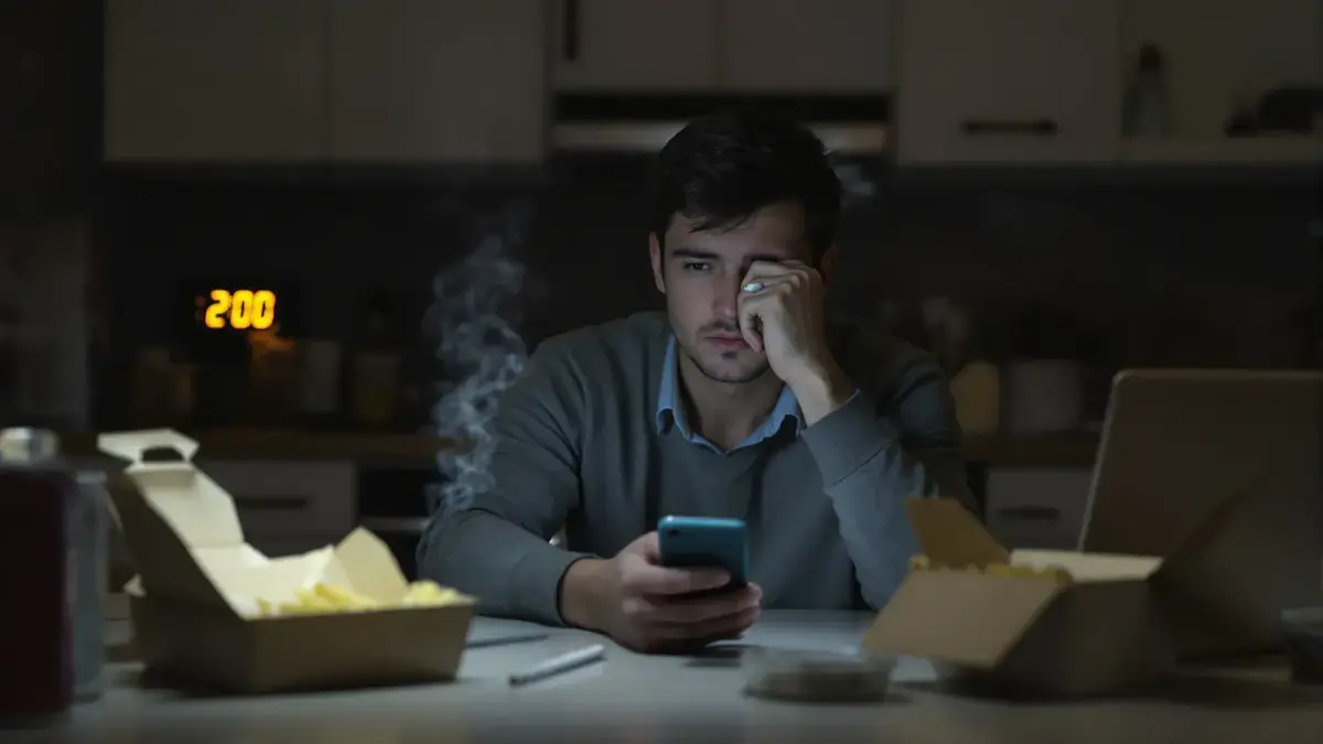 Specialisten waarschuwen: nachtbrakers verhogen hun risico op een cardiovasculair ongeluk met 16 procent, een vaak onderschatte realiteit