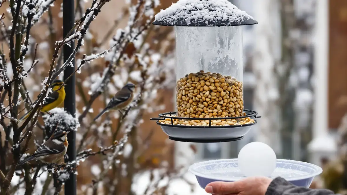 Natuurliefhebbers: wie in februari een essentiële voedselbron voor vogels verwaarloost, brengt hun overleving in gevaar en ondervindt de gevolgen.