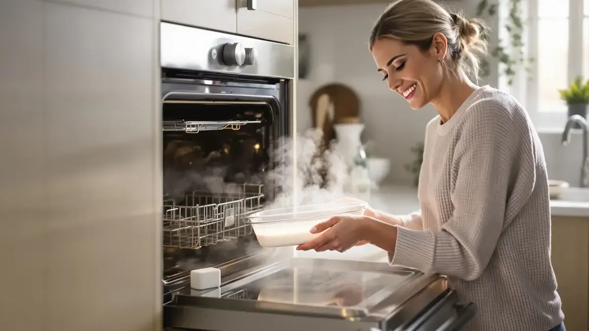 Oven schoonmaken een blokje bij de gootsteen maakt schrobben overbodig volgens gebruikers