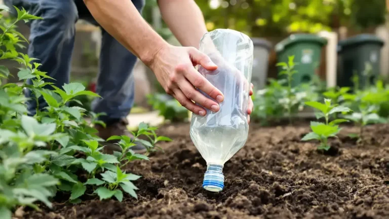Hoe een gewone plastic fles ratten uit uw tuin kan verdrijven