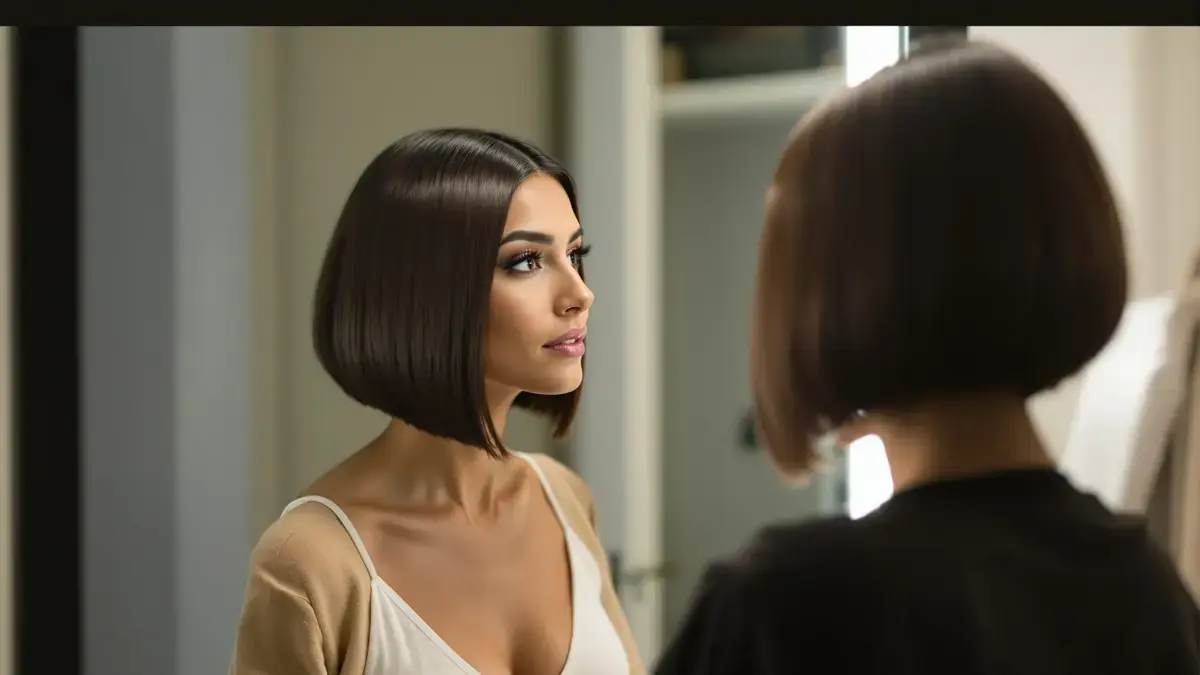 Het populairste korte kapsel van het moment elegant en makkelijk te onderhouden