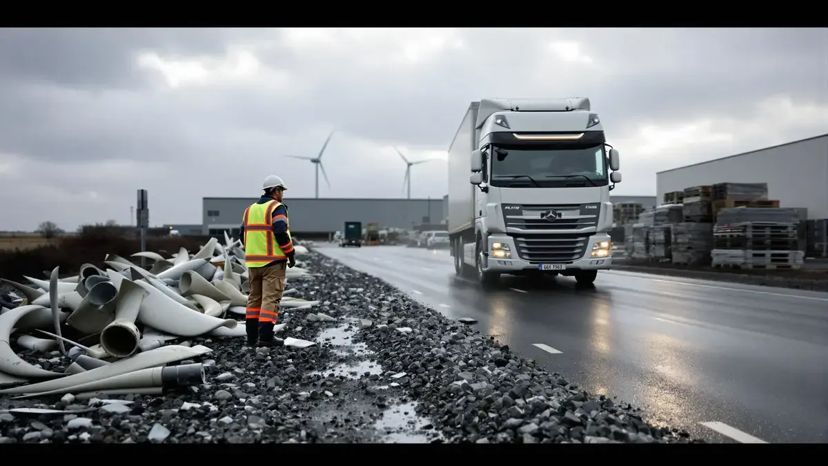 Deskundigen zijn het erover eens dat het recyclen van windturbinebladen voor het aanleggen van scheurvrije wegen geen wonderoplossing is omdat het milieurisico’s kan verhullen