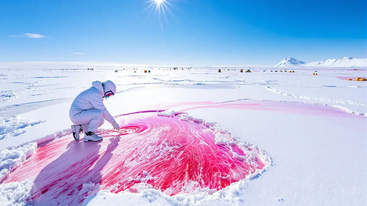 Deskundigen constateren een verontrustend feit: de aanwezigheid van rode algen en roze sneeuw op Antarctica versnelt het smelten van het ijs, een onderschat verschijnsel