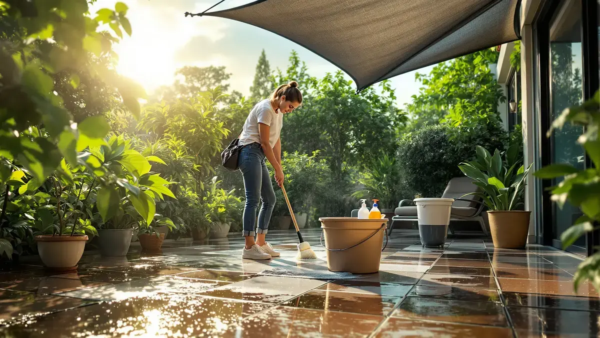 Een stralend terras zonder moeite een vaak onderschat natuurlijk geheim zal uw buitenruimte transformeren