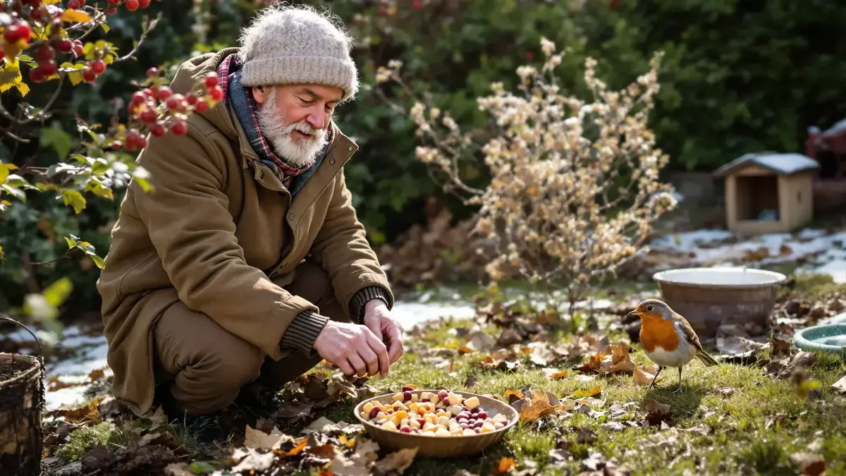 5 tips om van uw tuin deze winter een gastvrij toevluchtsoord voor roodborstjes te maken