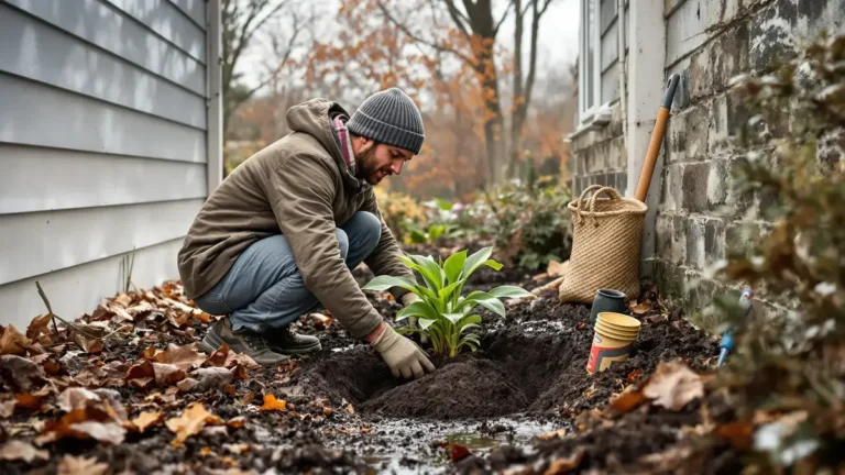 Deze tuinier plant in februari een vaak vergeten schaduwvaste vaste plant voor een tapijt van mooie groene bladeren in het voorjaar