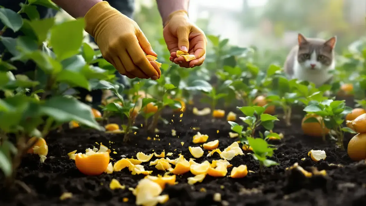 Deze twee vruchten kunnen helpen katten ervan te weerhouden uw tuin als kattenbak te gebruiken