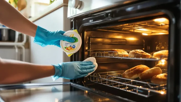 Een vaatwastablet in je oven wrijven onthult een verbazingwekkende truc die velen niet kennen